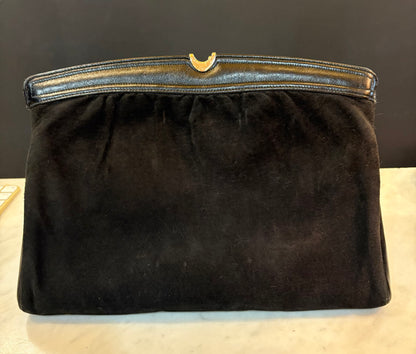 Vintage Markowitz Suede Clutch