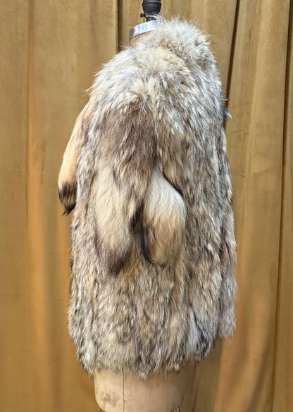 Vintage Coyote Fur Vest