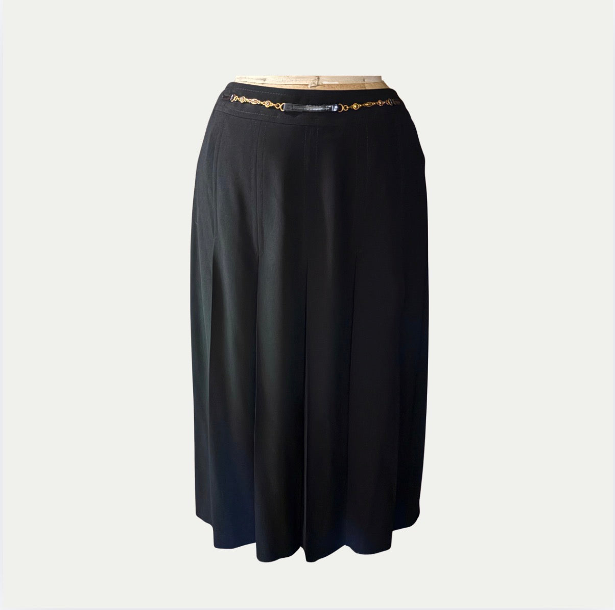 Celine Skirt With Gold Chain (Size S)