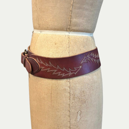 Ralph Lauren Western Style Leather Belt