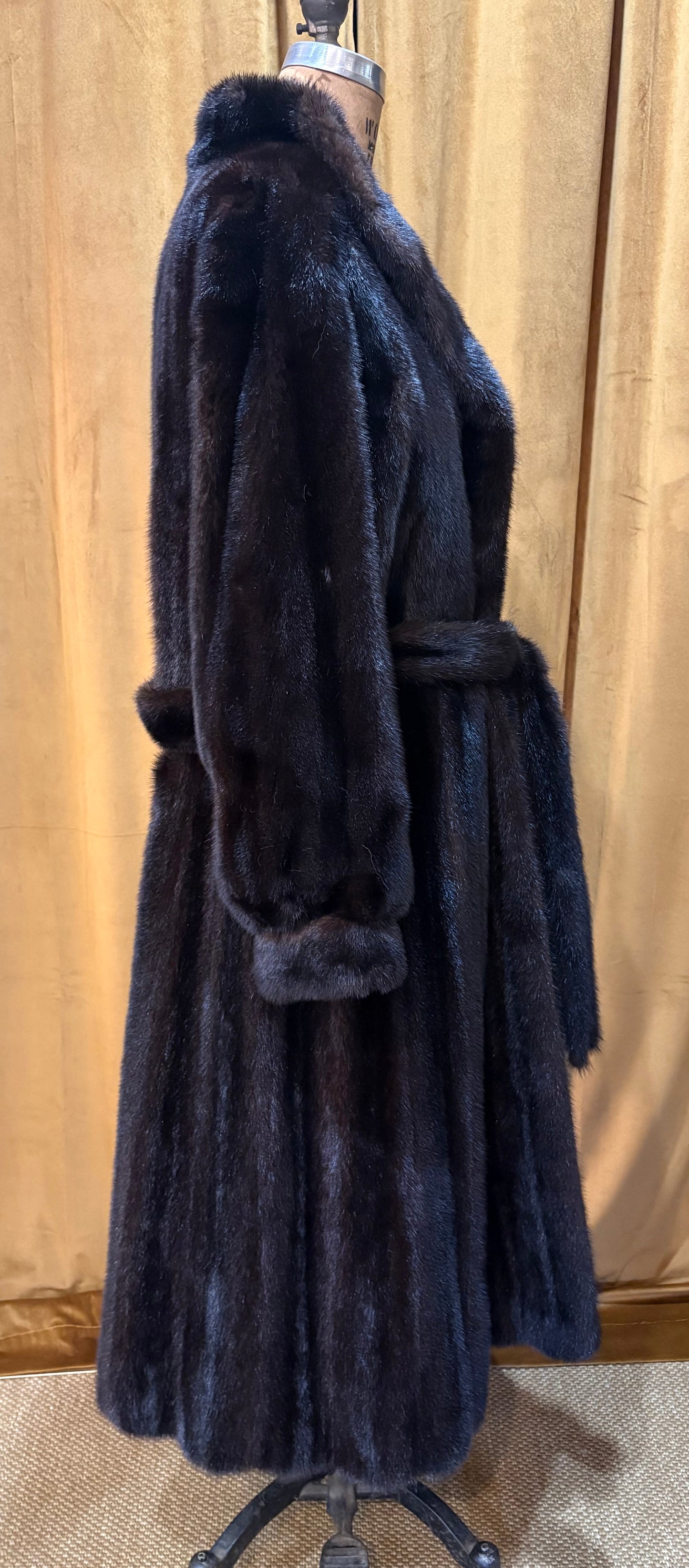 Vintage Revillion Full Length Mink Coat
