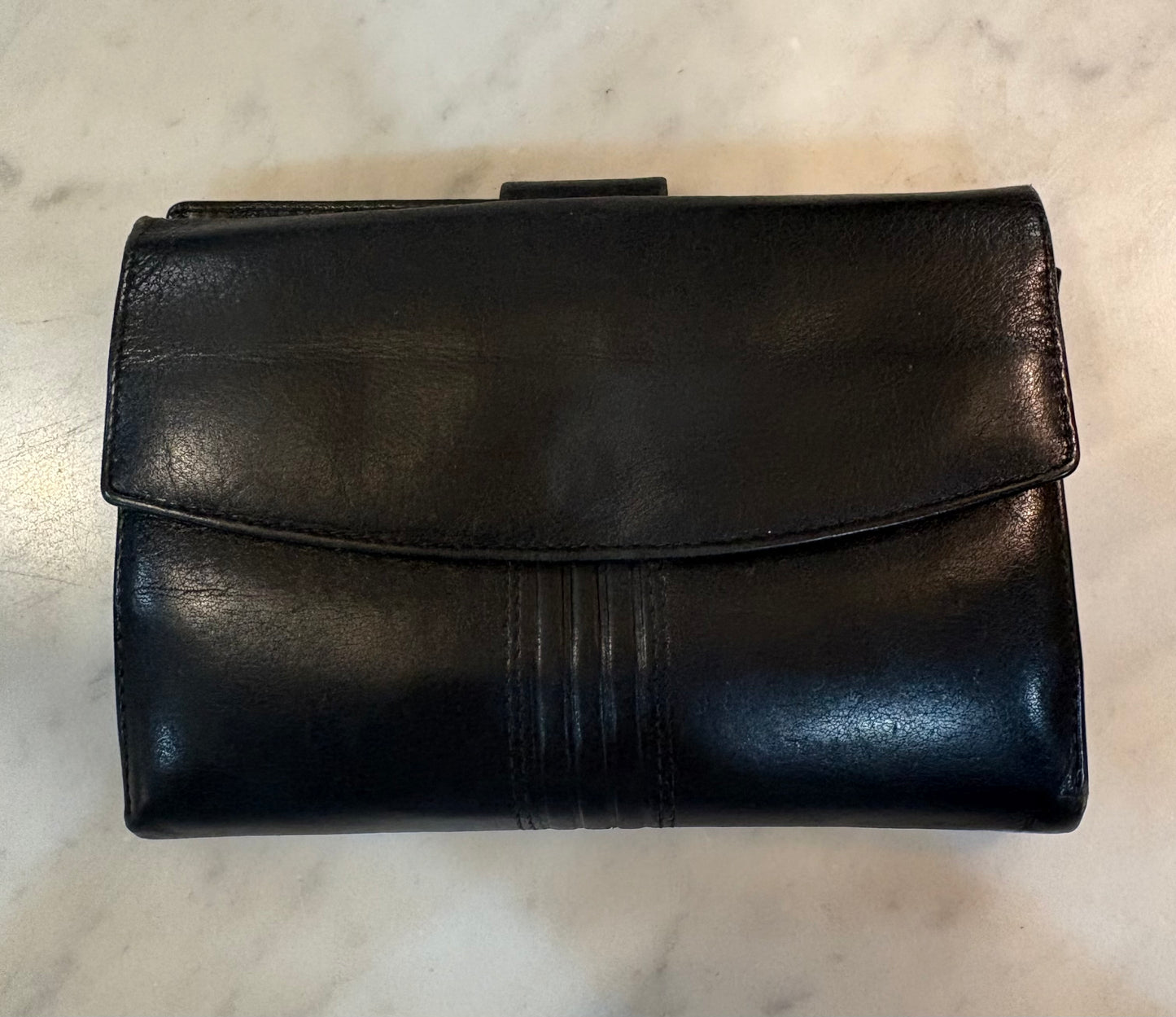 Vintage Loewe Lambkin Leather Wallet