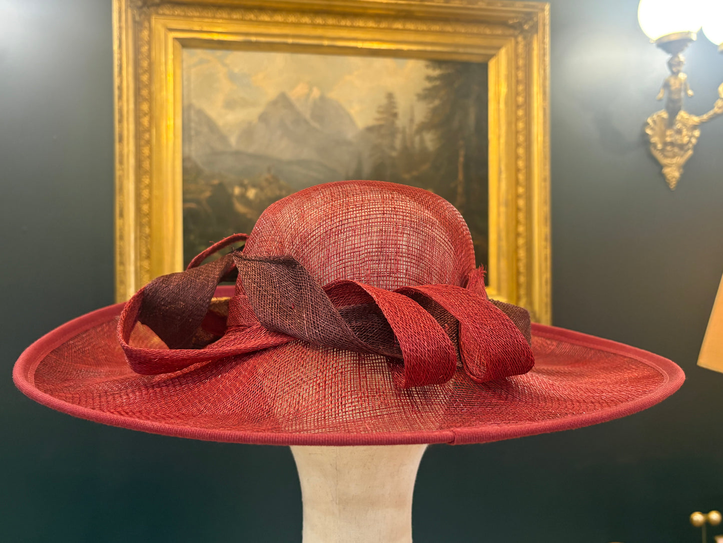 Italian Burgundy Sinway Hat