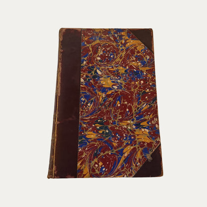 Antique Leather and Marble Book Motleys Works (vol 3)