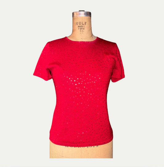 Oscar De La Renta Silk Sweater (Size S)
