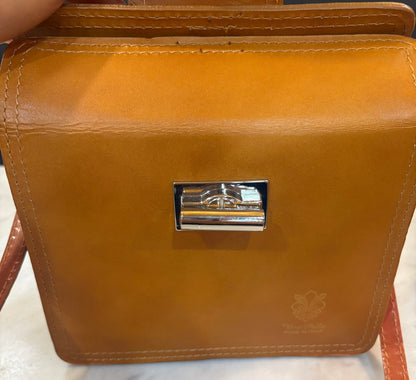 Italian Leather Crossbody Bag