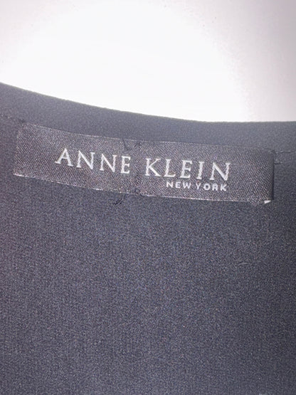 Anne Klein Black Silk Chiffon Skirt (Size S)