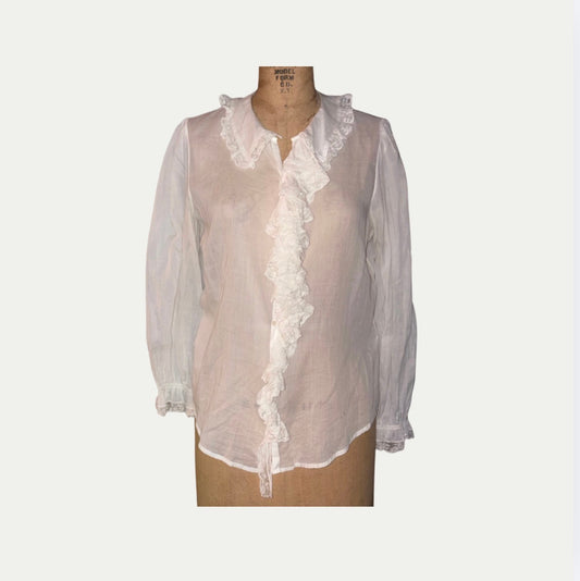 Ralph Lauren Sport Cotton Blouse (Size S)