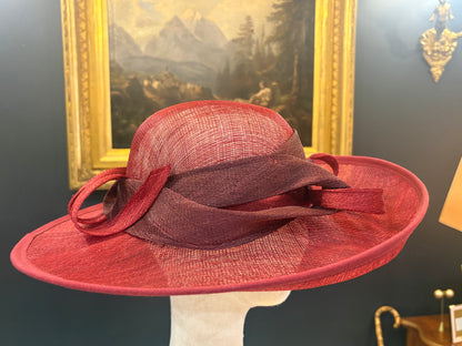 Italian Burgundy Sinway Hat