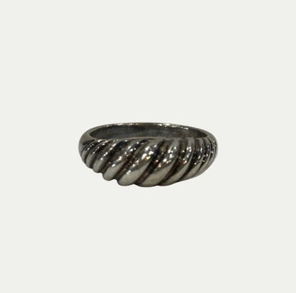 Vintage Sterling Silver Twist Ring