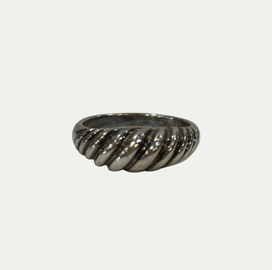 Vintage Sterling Silver Twist Ring