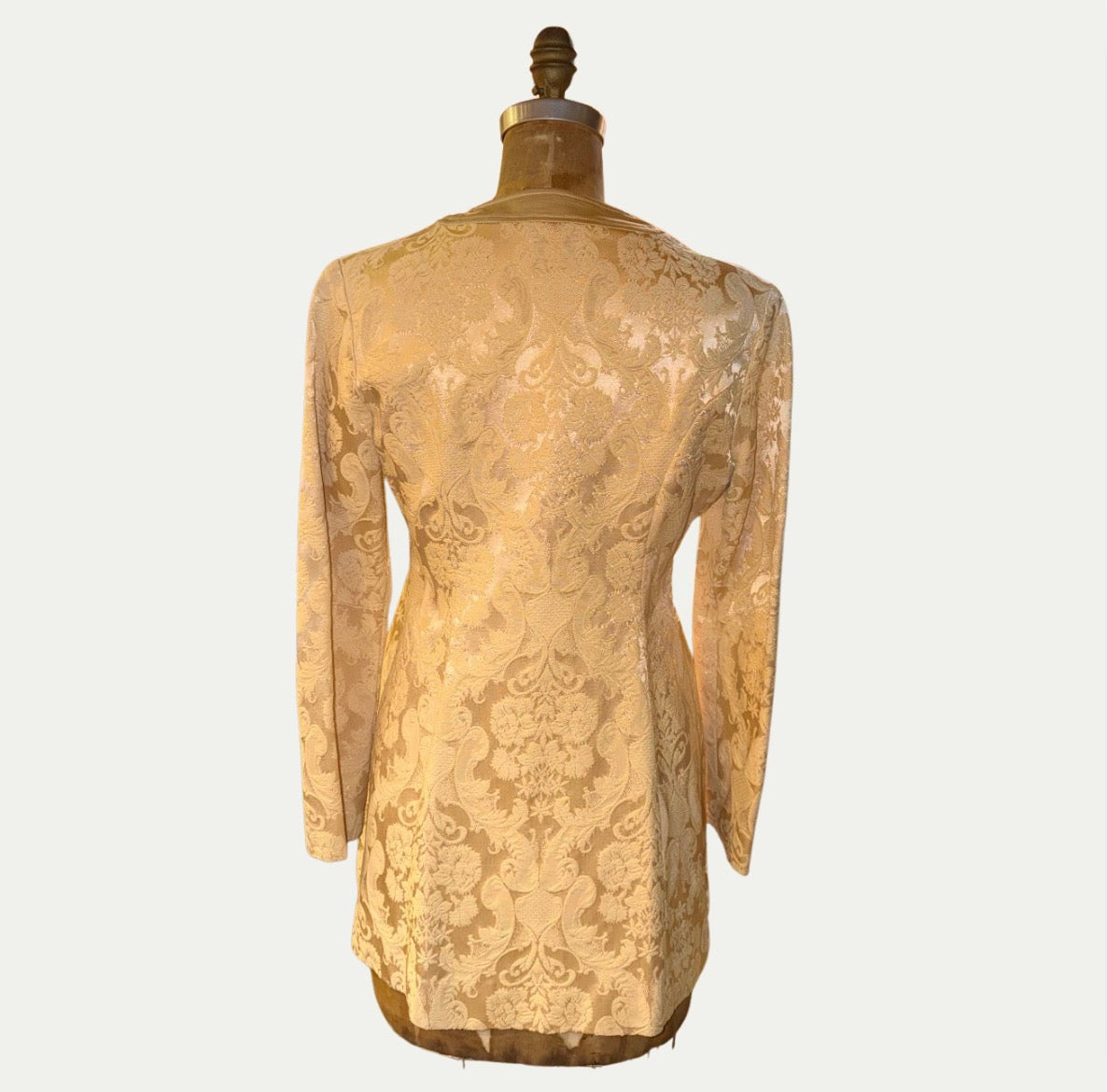 Vintage Simon Massey London Brocade Coat