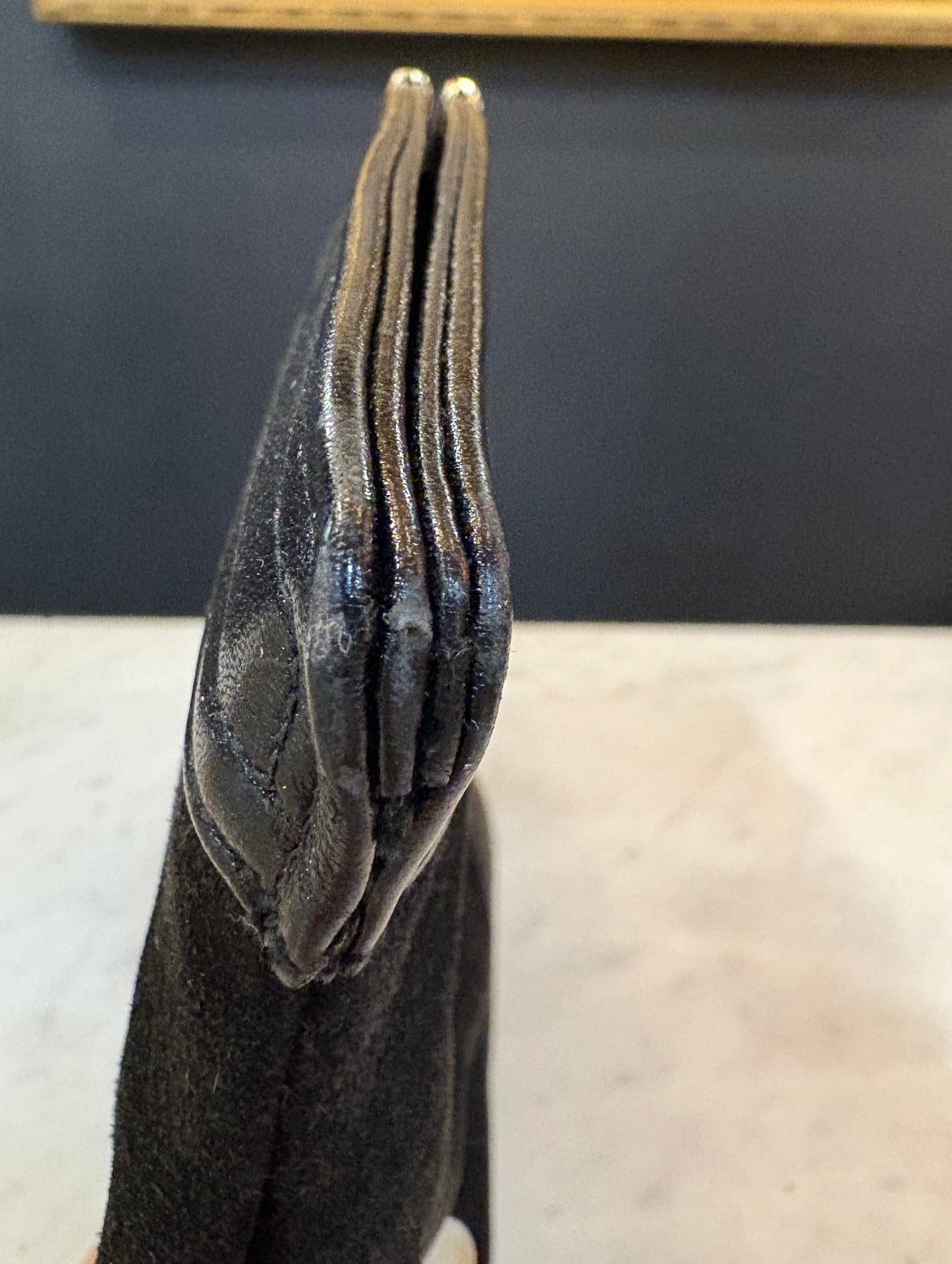 Vintage Markowitz Suede Clutch