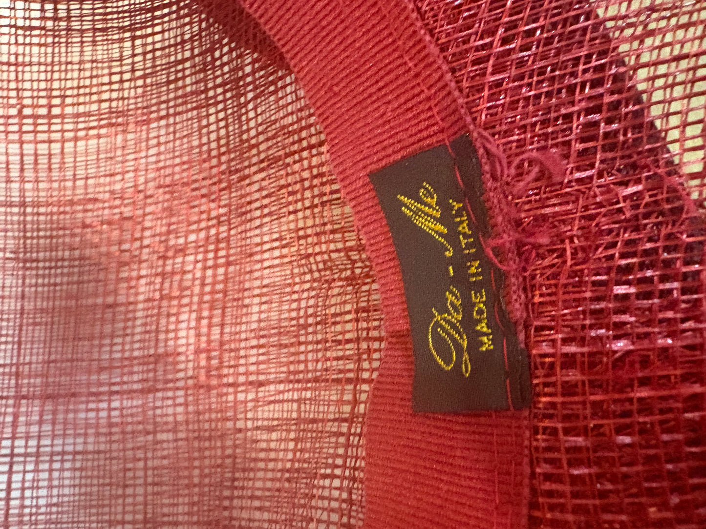Italian Burgundy Sinway Hat