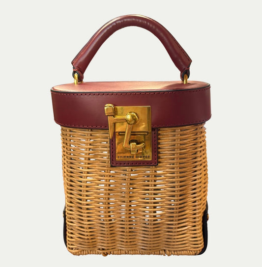 Etienne Aigner Wicker Bag