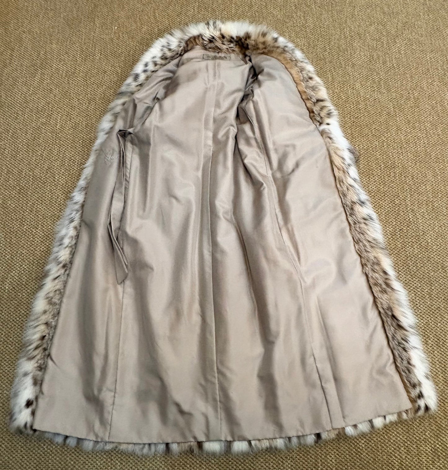Vintage Full Length Lynx Coat