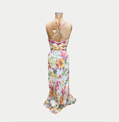 Laundry By Shelli Segal Floral Dress (Size 4)