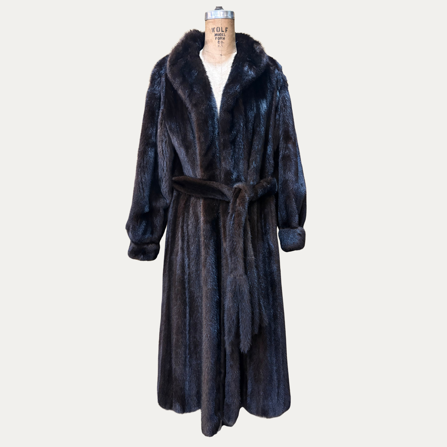 Vintage Revillion Full Length Mink Coat