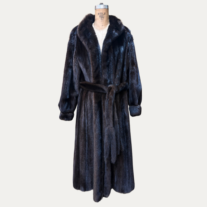 Vintage Revillion Full Length Mink Coat