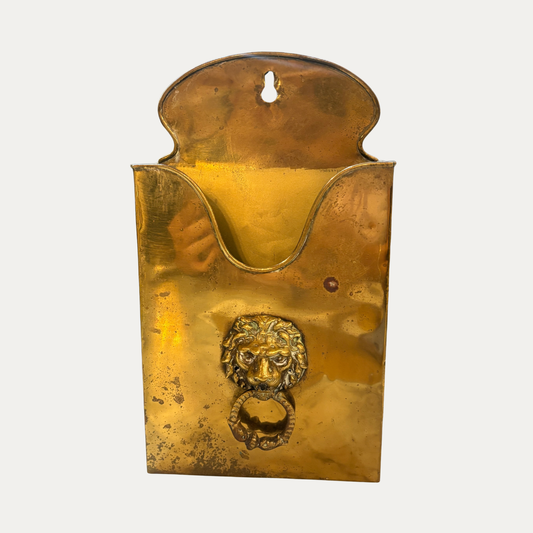 Late 19th Century Brass Letter Holder