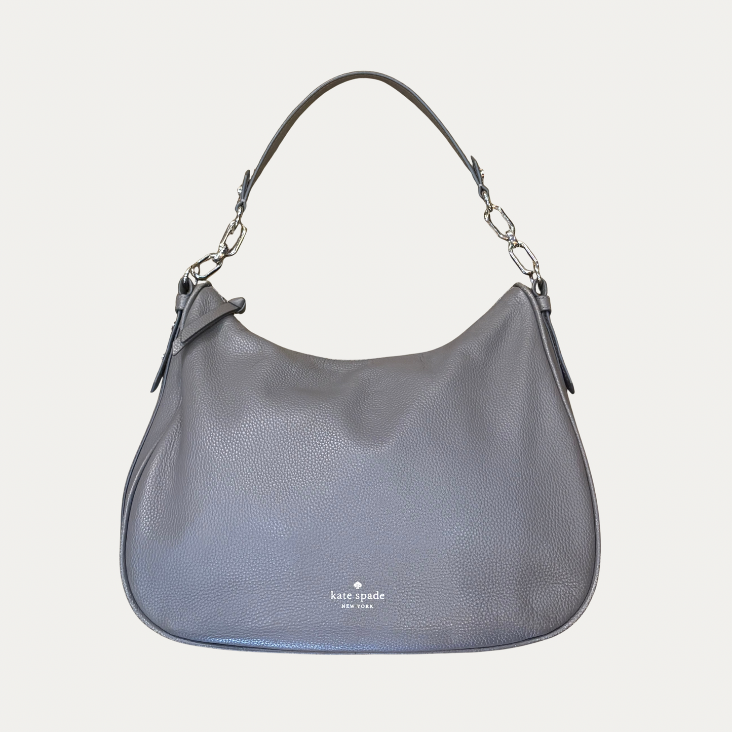 Kate Spade Grey Hobo Bag