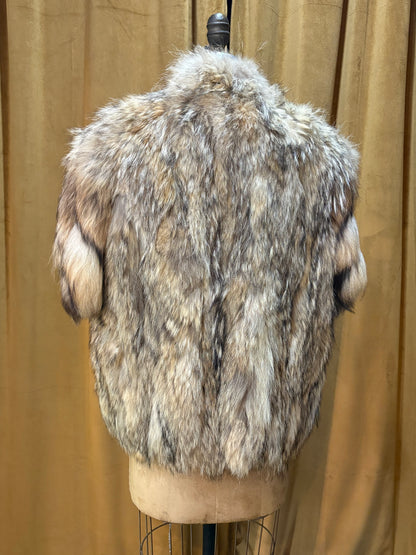 Vintage Coyote Fur Vest