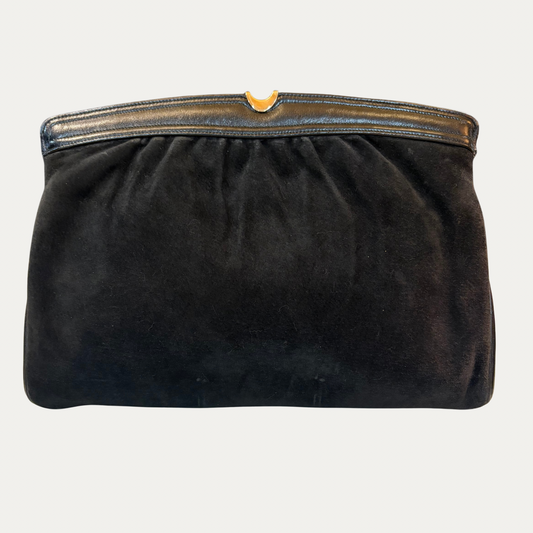 Vintage Markowitz Suede Clutch