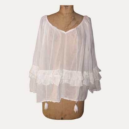JS Millenium Linen Blouse (Size M)