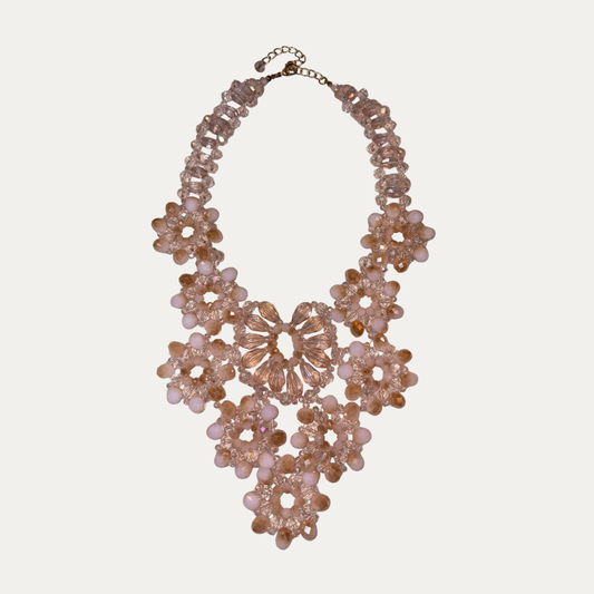 Vintage Coral Beaded necklace