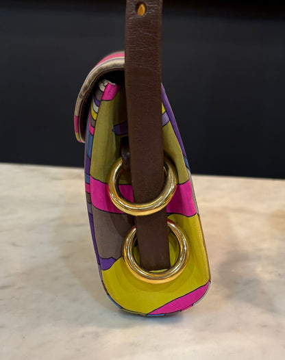 Emilio Pucci Patterned Shoulder Bag