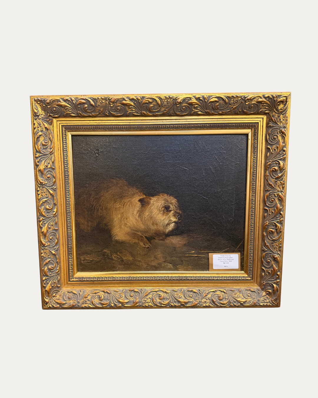 Early Century Painting by English Artist James Bateman