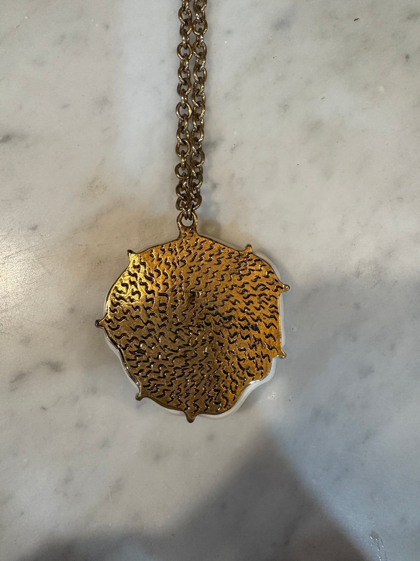 Oscar De La Renta Rhinestone Camellia Statement Necklace
