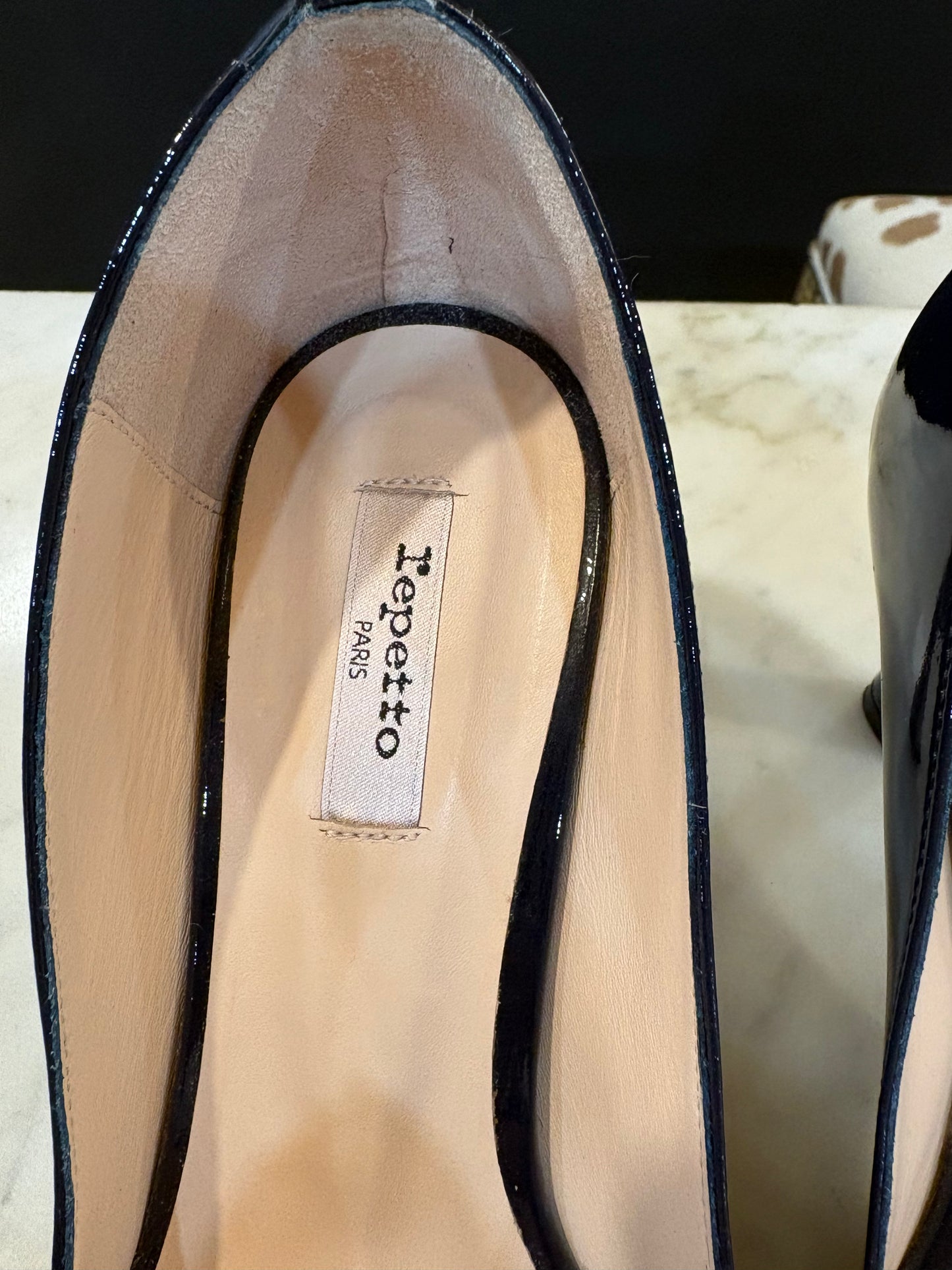 Repetto France Heart Cut High Heels (Size 38)
