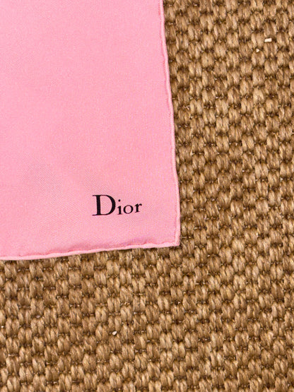 Christian Dior "Silhouettes" 90cm Silk Scarf