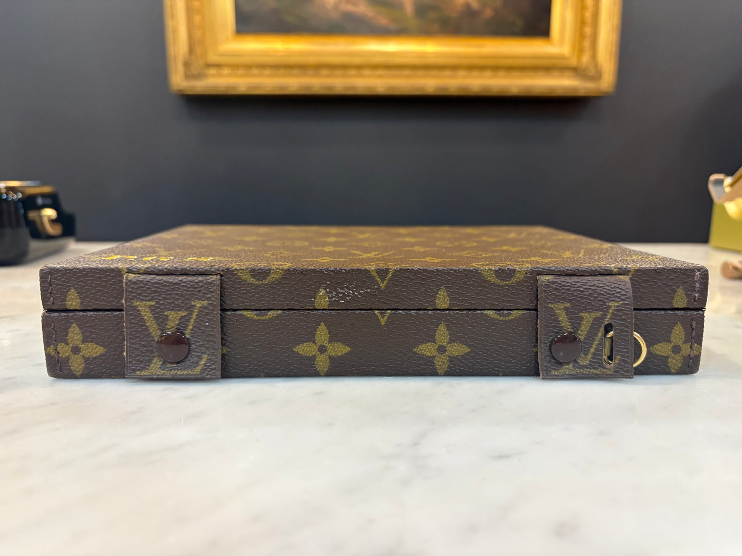 Vintage 1980s Louis Vuitton "Boite A Bijoux" Jewelry Case