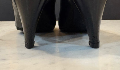 Vintage Chanel Patent Toe Pumps (Size 7)