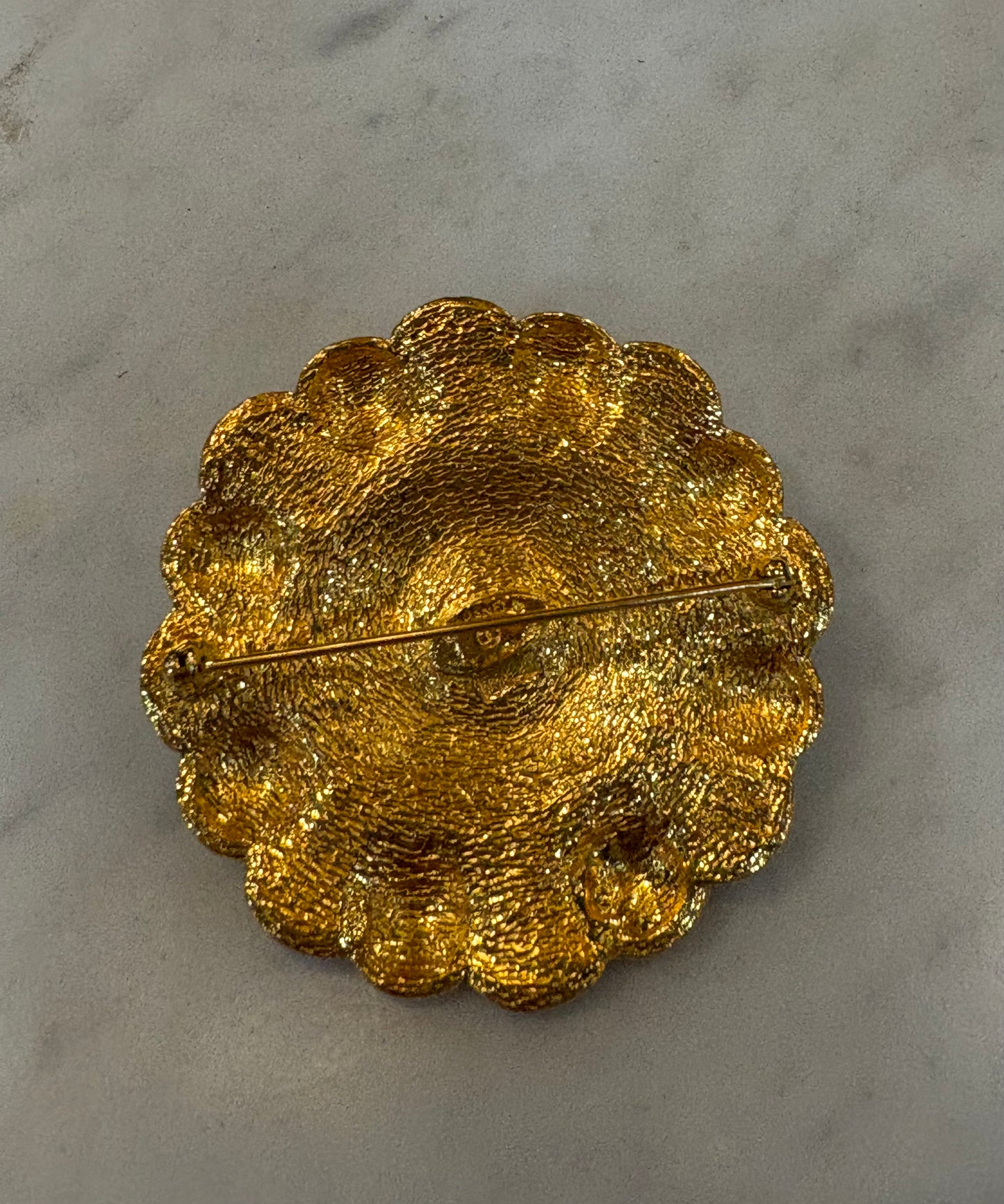Vintage Chanel Pearl 1980s Camellia Brooch