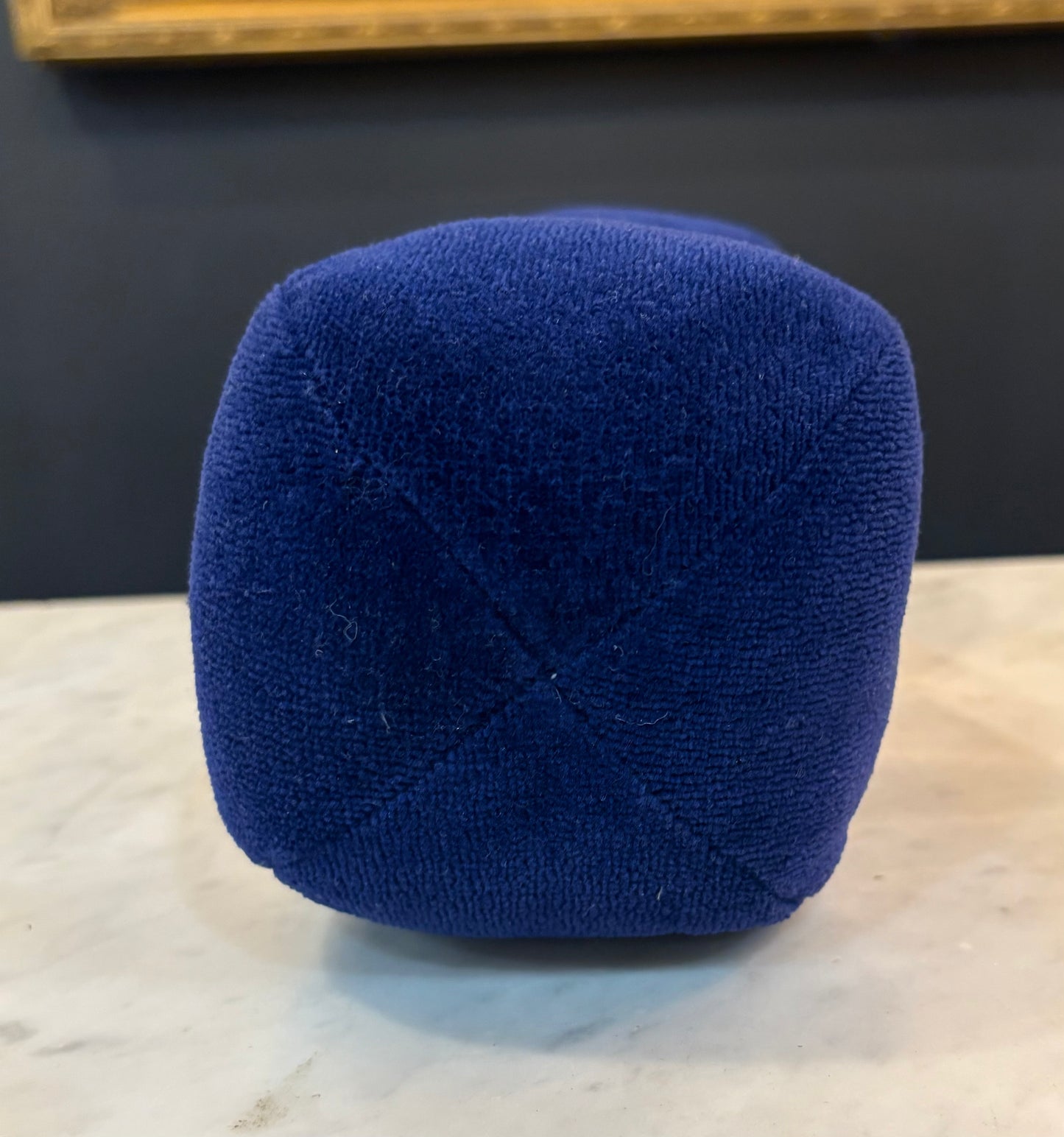 Vintage Blue Christian Dior Neck Pillow