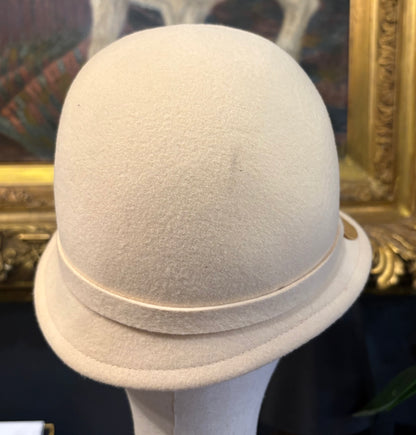 Vintage Saks Fifth Avenue Felt Cloche Hat