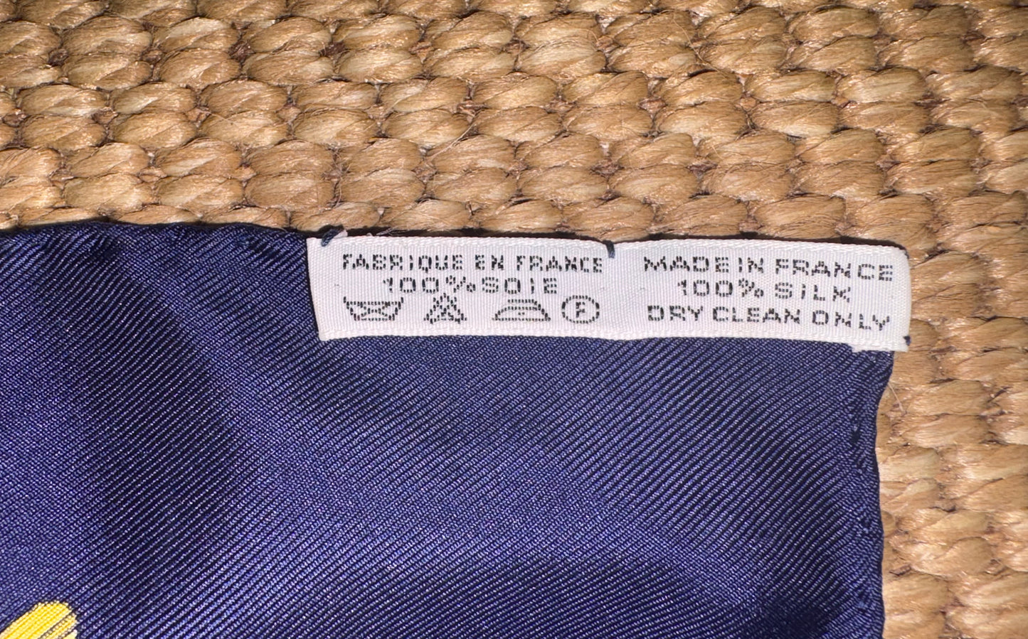 Hermes "Pavois" 90 cm Silk Scarf