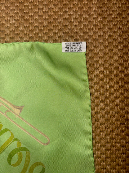 Vintage Hermes "Boogie Woogie The Blues" 90cm Silk Scarf