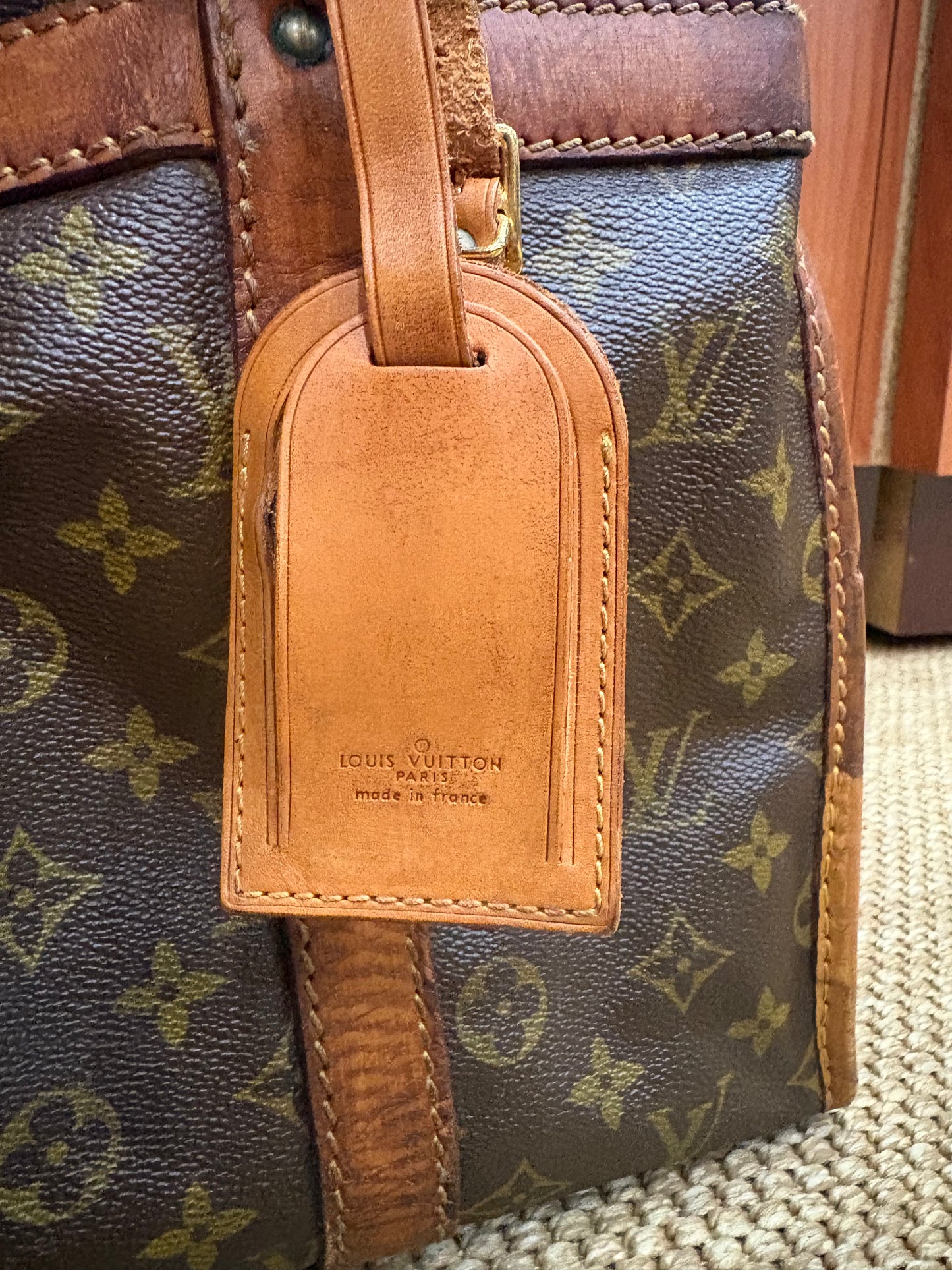 Vintage Monogram Louis Vuitton "Sac A Chausseurs"