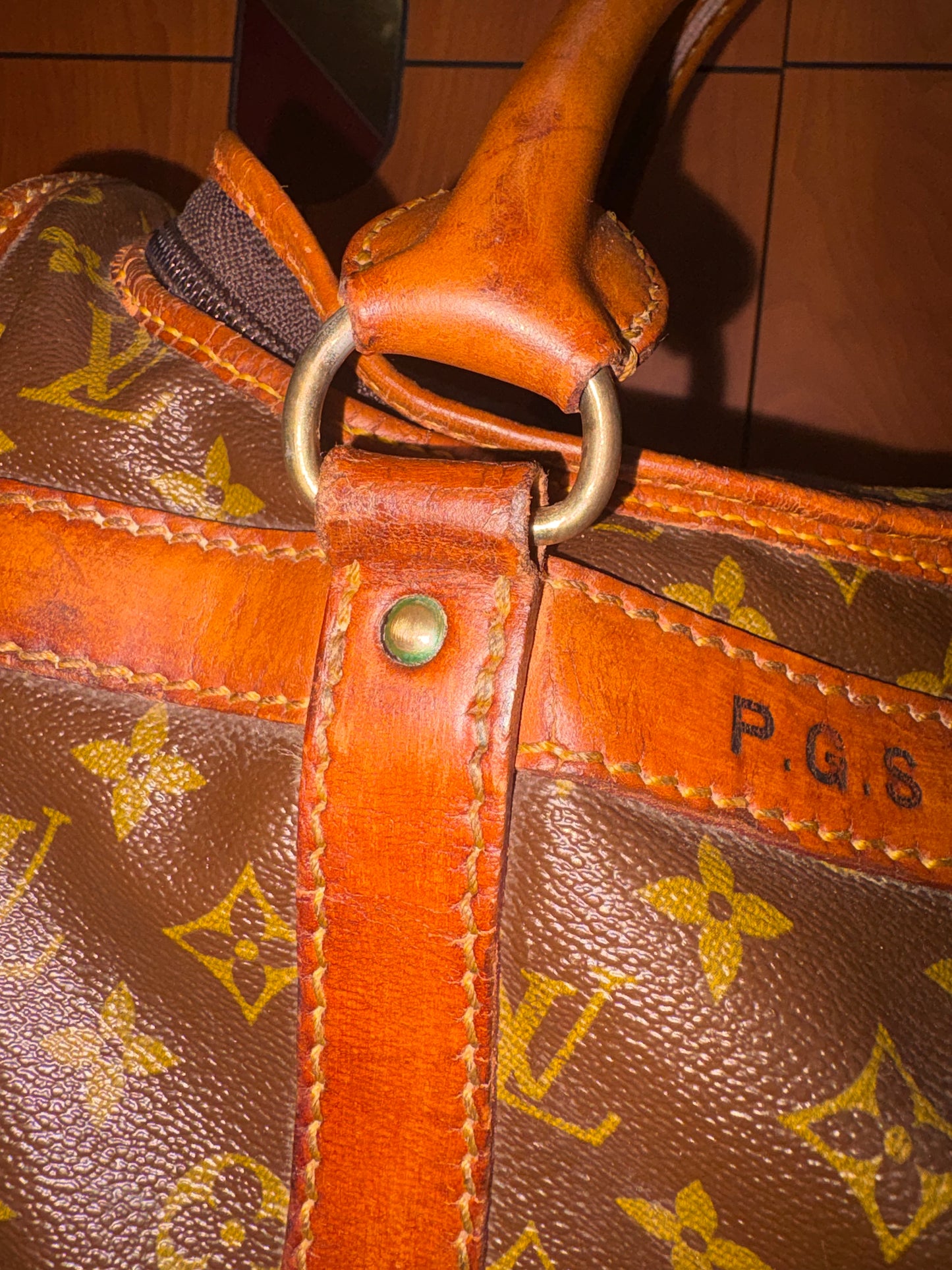 Vintage Monogram Louis Vuitton "Sac A Chausseurs"