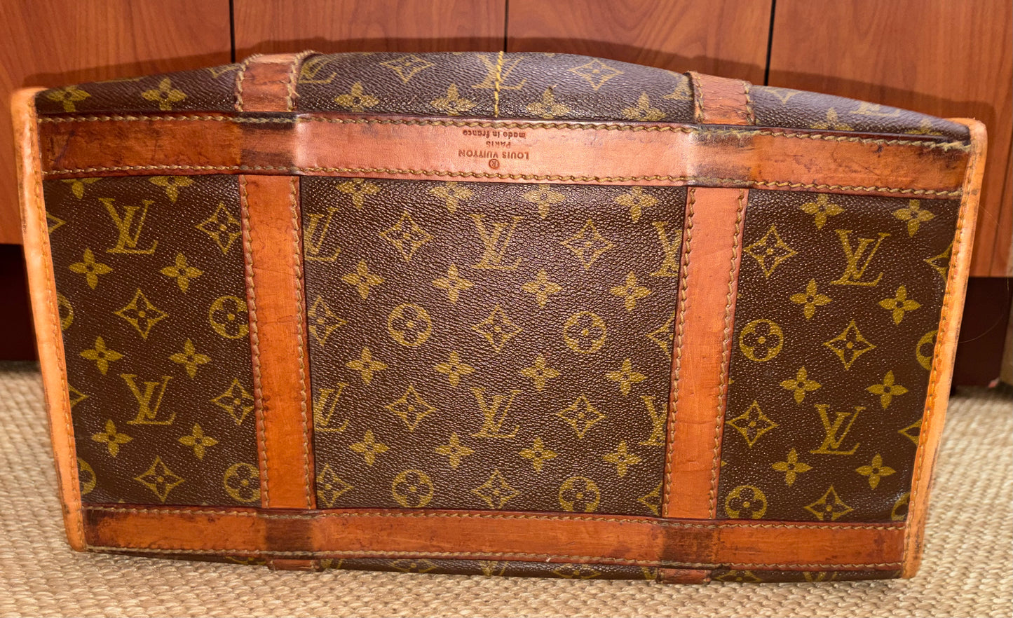 Vintage Monogram Louis Vuitton "Sac A Chausseurs"