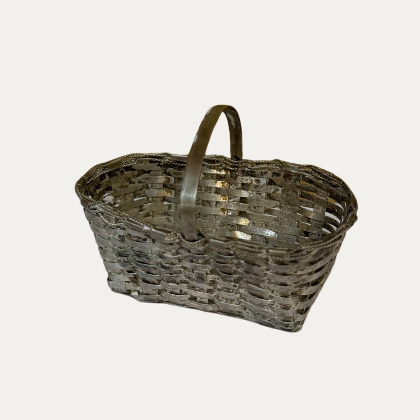 Vintage Silver Basket