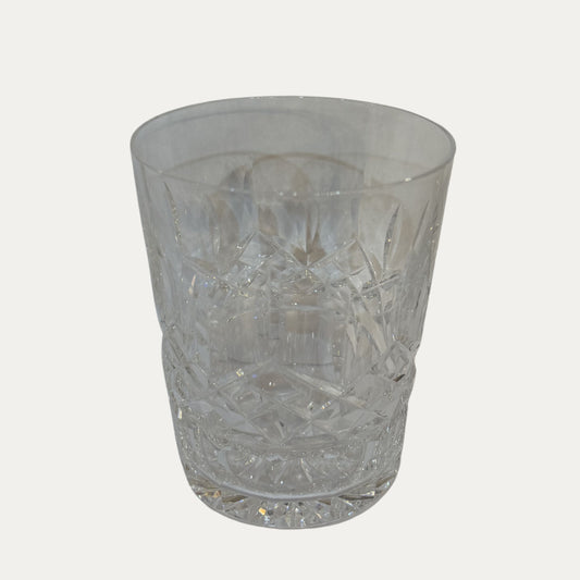 Vintage Crystal Lowball Glasses