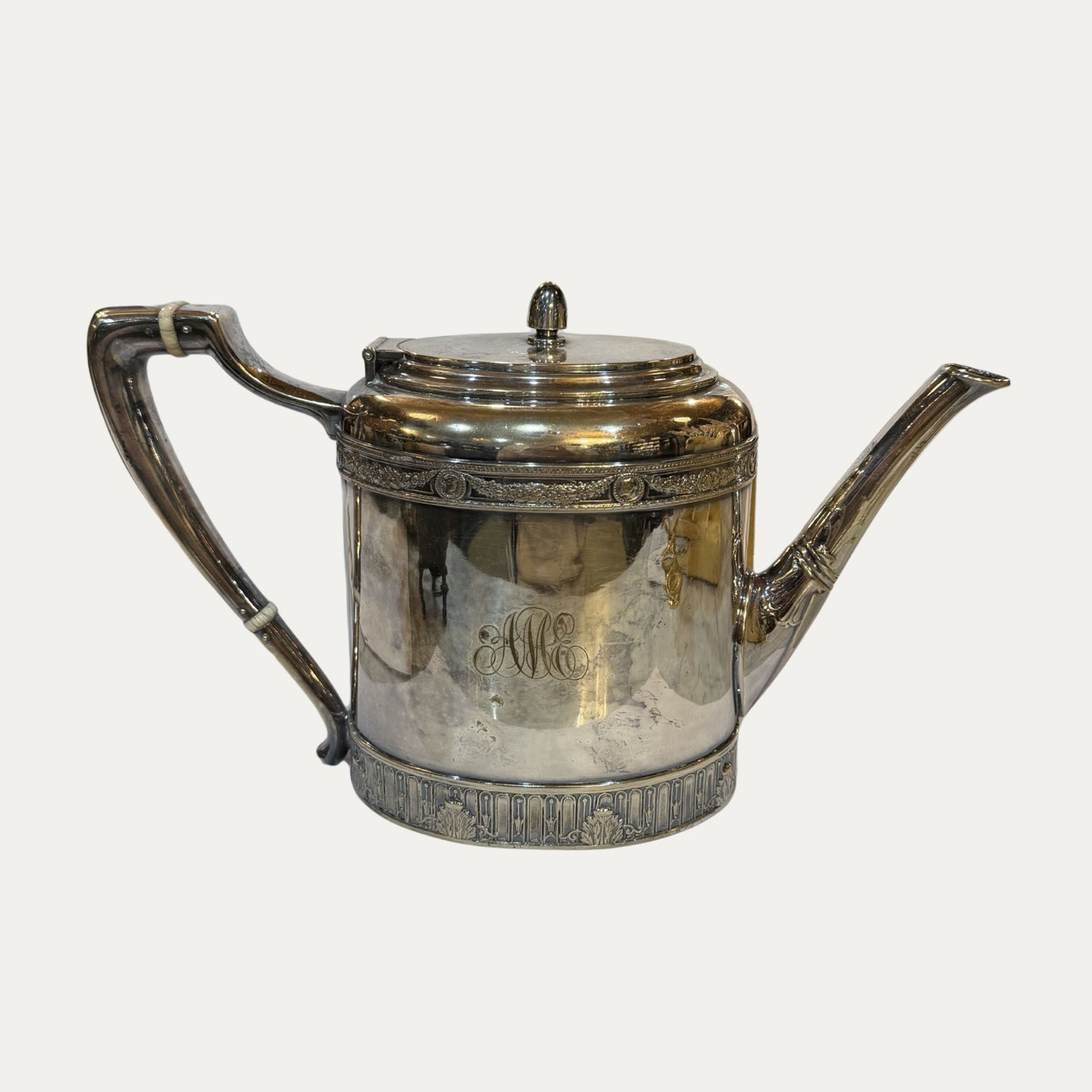 Antique Gorham Silver Coffee Pot