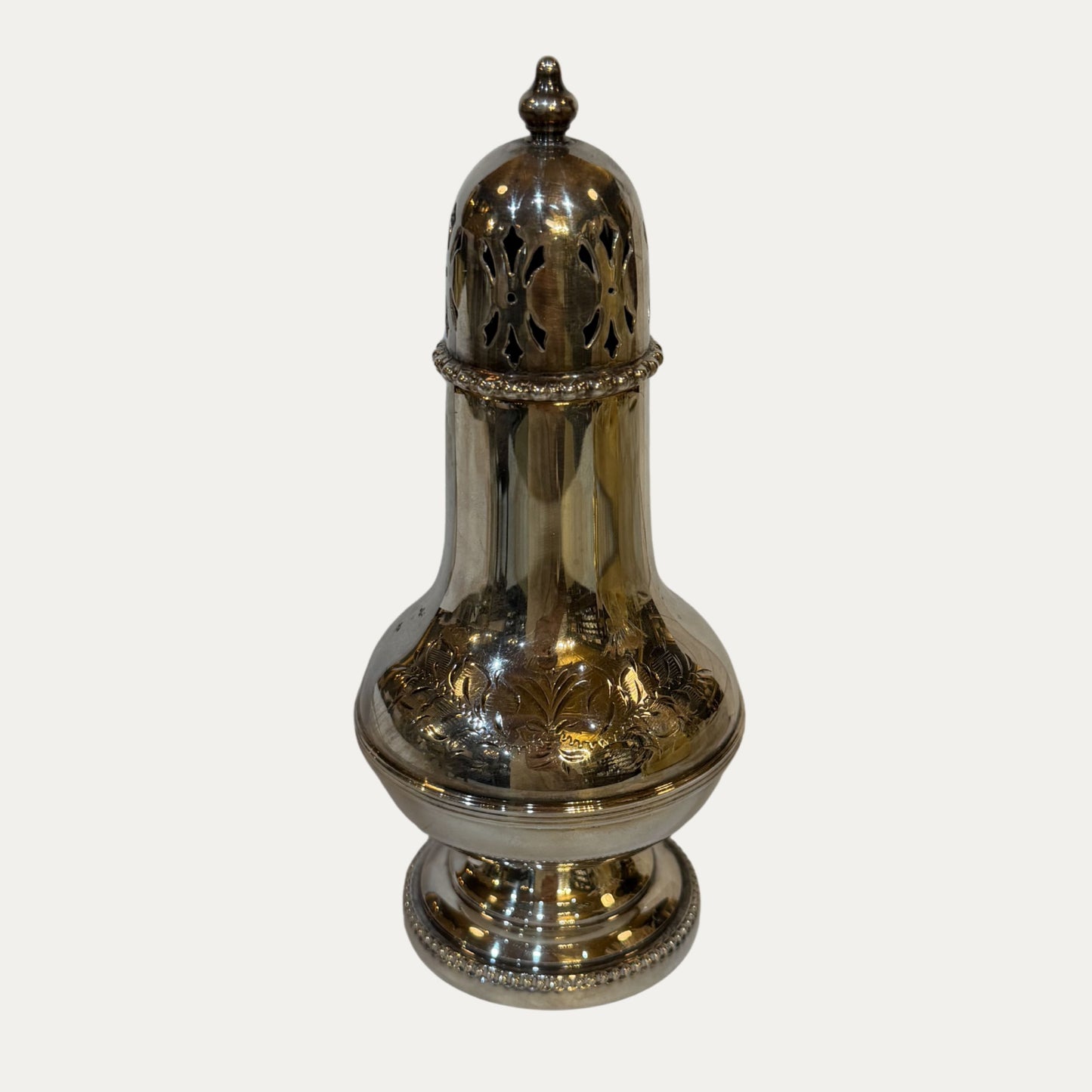 Antique Silver Sugar/Condiment Shaker