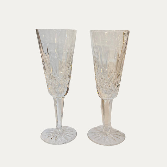 Waterford Champagne Glasses Pair (2)
