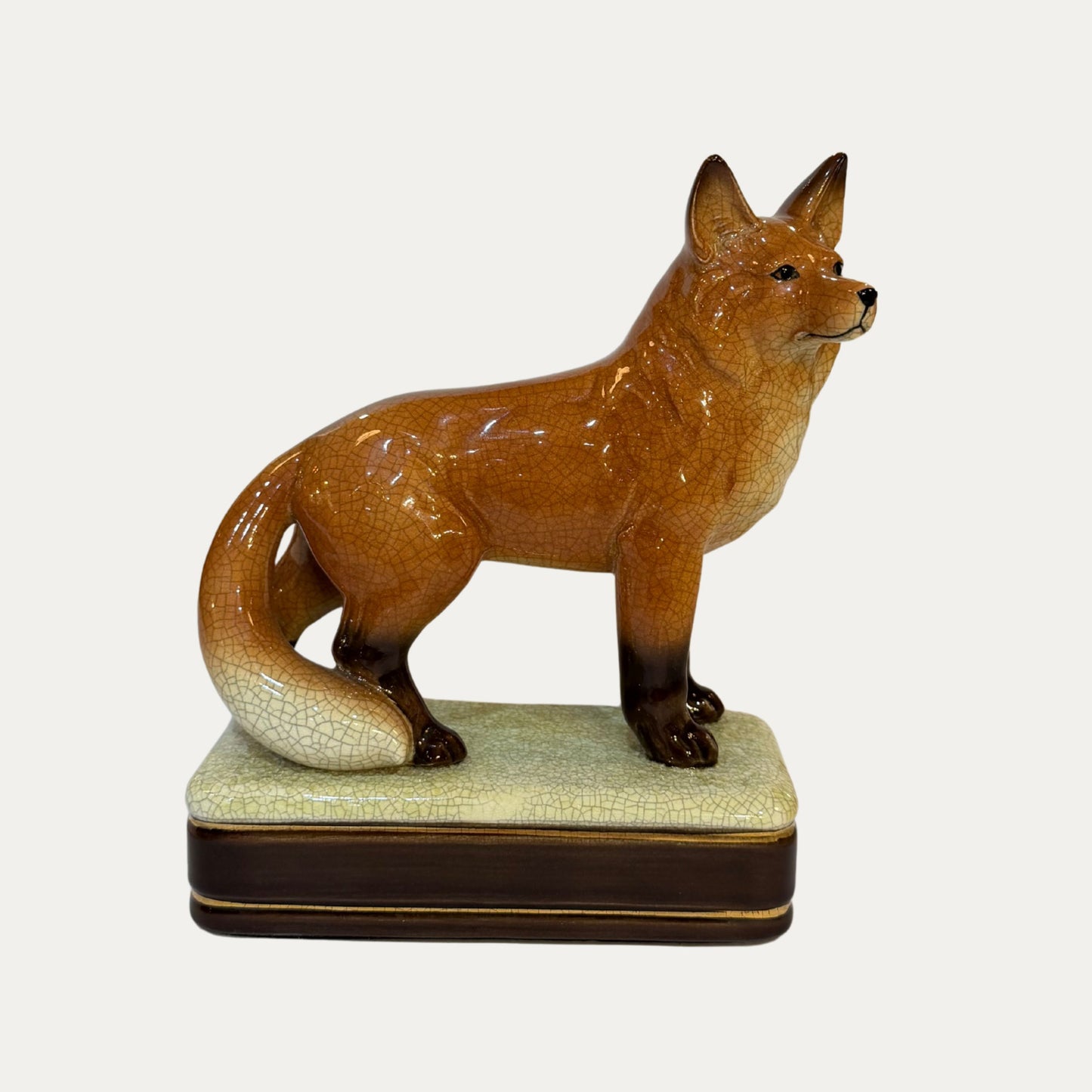 Fox Bookend Statue
